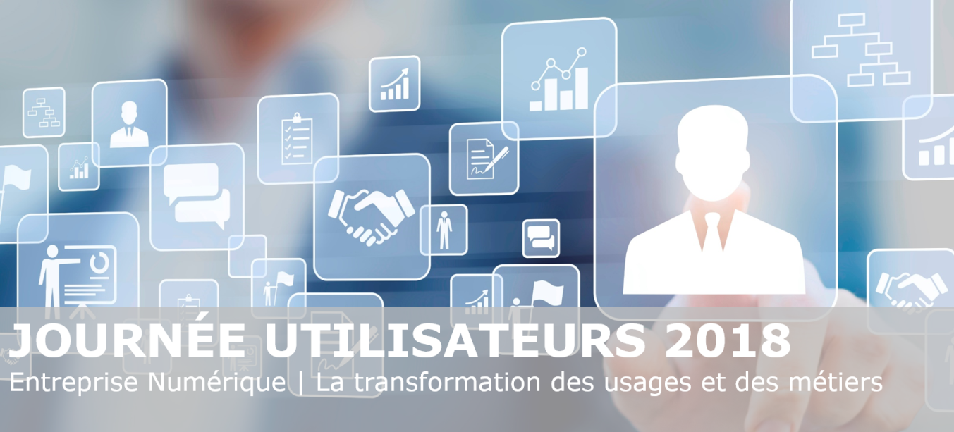 JOURNÉE UTILISATEURS 2018  |  SAVE THE DATE